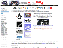 Tablet Screenshot of honda-decals.com